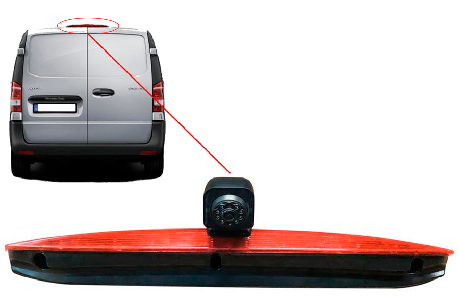 Cámara trasera para Mercedes Vito 2015-