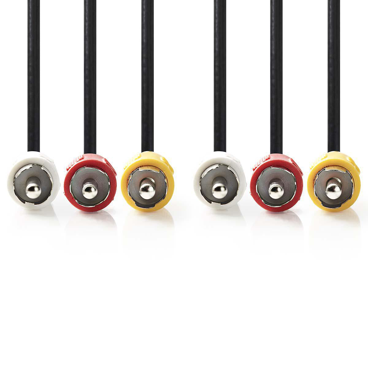 Cable de video compuesto, 3 x RCA macho /3 x RCA macho, 1.5 m.