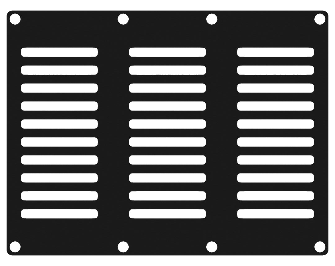 Caymon CASY301 3 espacios, panel ciego ventilado
