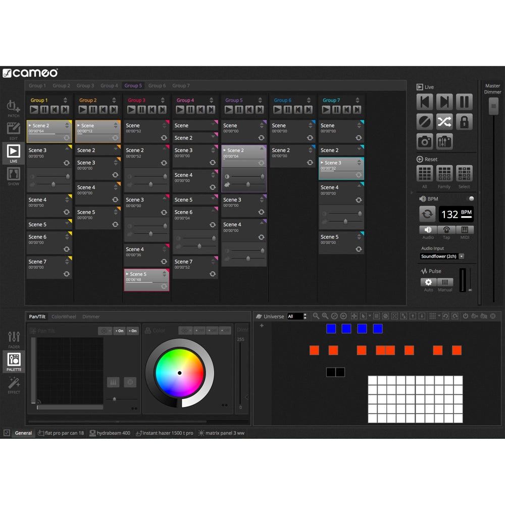 Cameo DVC CUE USB-DMX Interface y Software