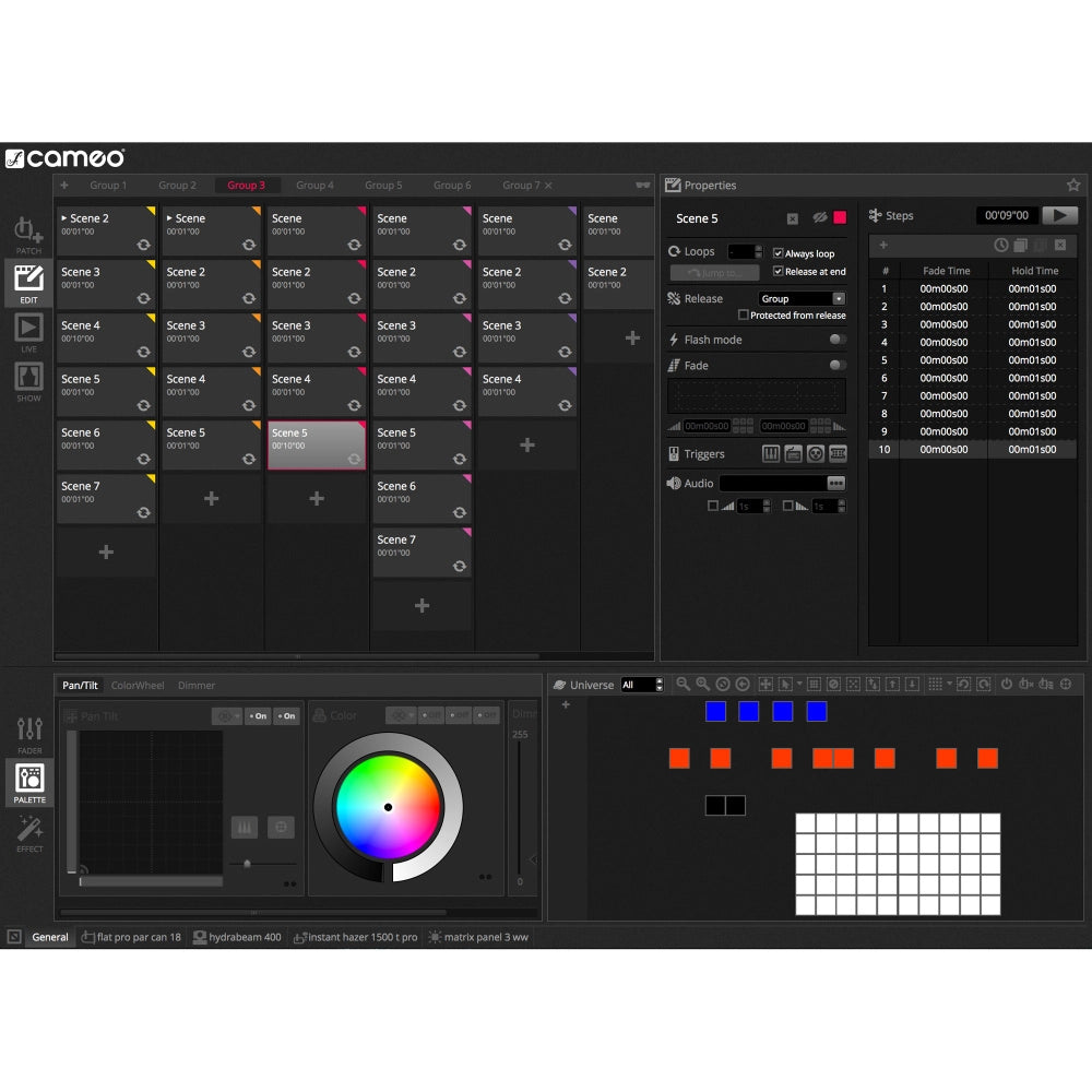Cameo DVC CUE USB-DMX Interface y Software