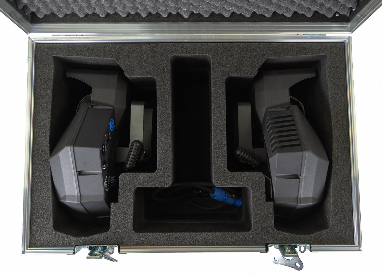 Case-It Flightcase para 2 uds. Eurolite Cat-80