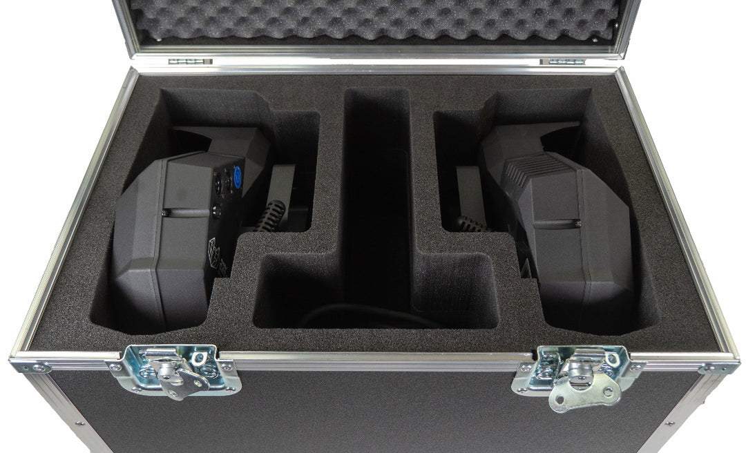 Case-It Flightcase para 2 uds. Eurolite Cat-80