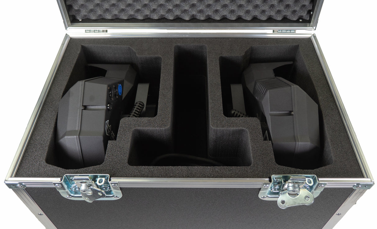 Case-It Flightcase para 2 uds. Eurolite Cat-80