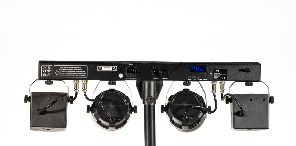 Marconi Castor Pack de iluminación Par