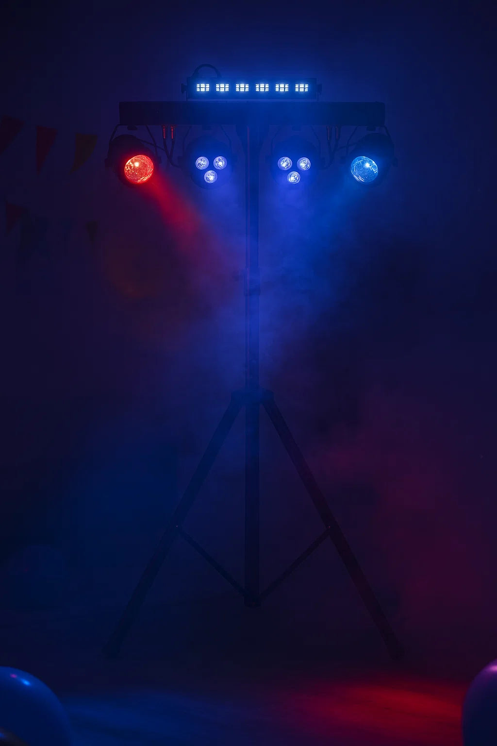 Marconi Castor Party Lyspakke (wash, strobe, UV, ball)