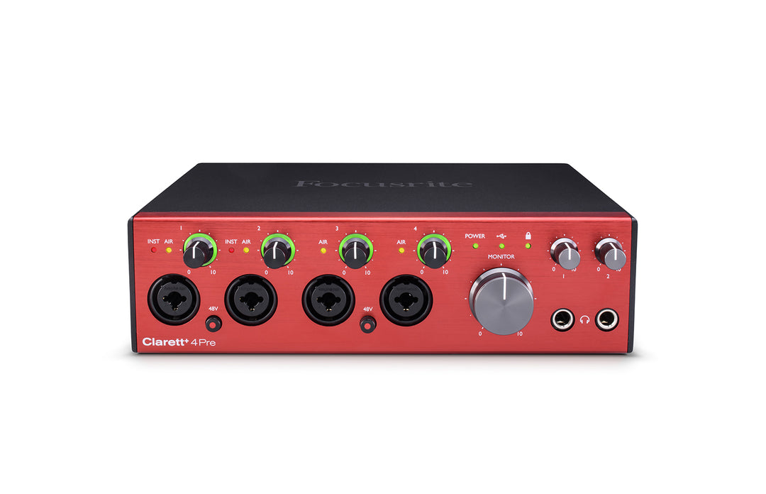 Focusrite Clarett+ 4Pre USB Interfaces de Audio