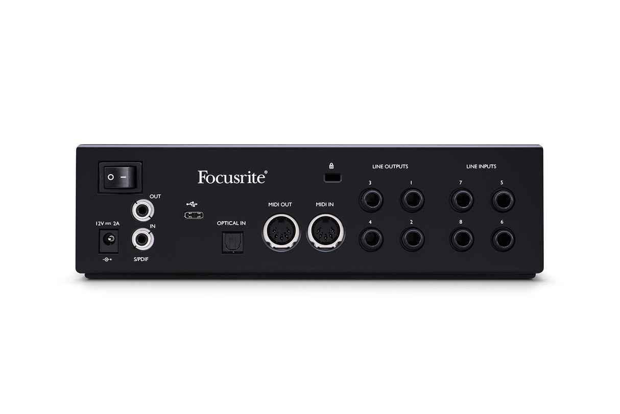 Focusrite Clarett+ 4Pre USB Interfaces de Audio