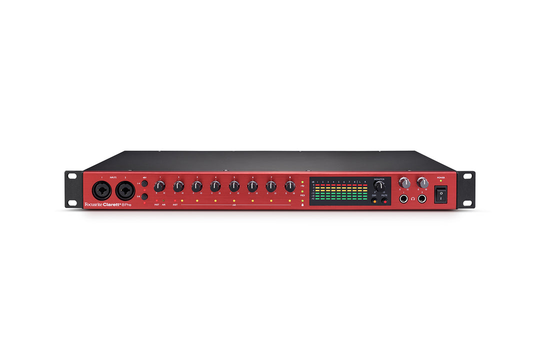 Focusrite Clarett+ 8Pre USB Interfaces de Audio