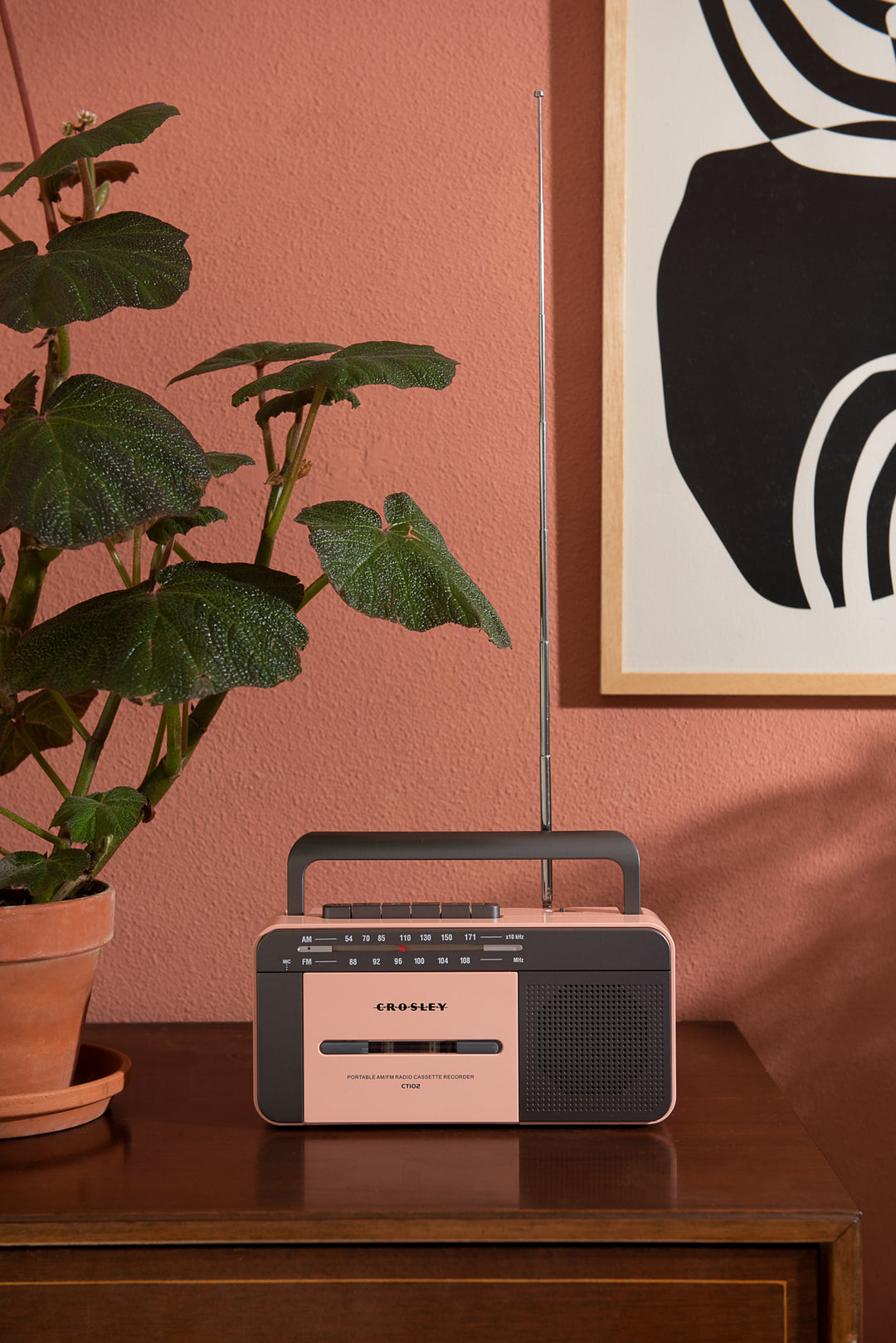 Crosley - Reproductor de casetes (Rose Gold)