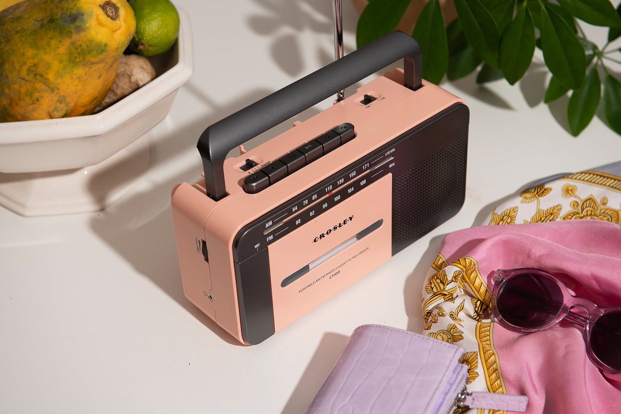 Crosley Cassette player - Rose Gold