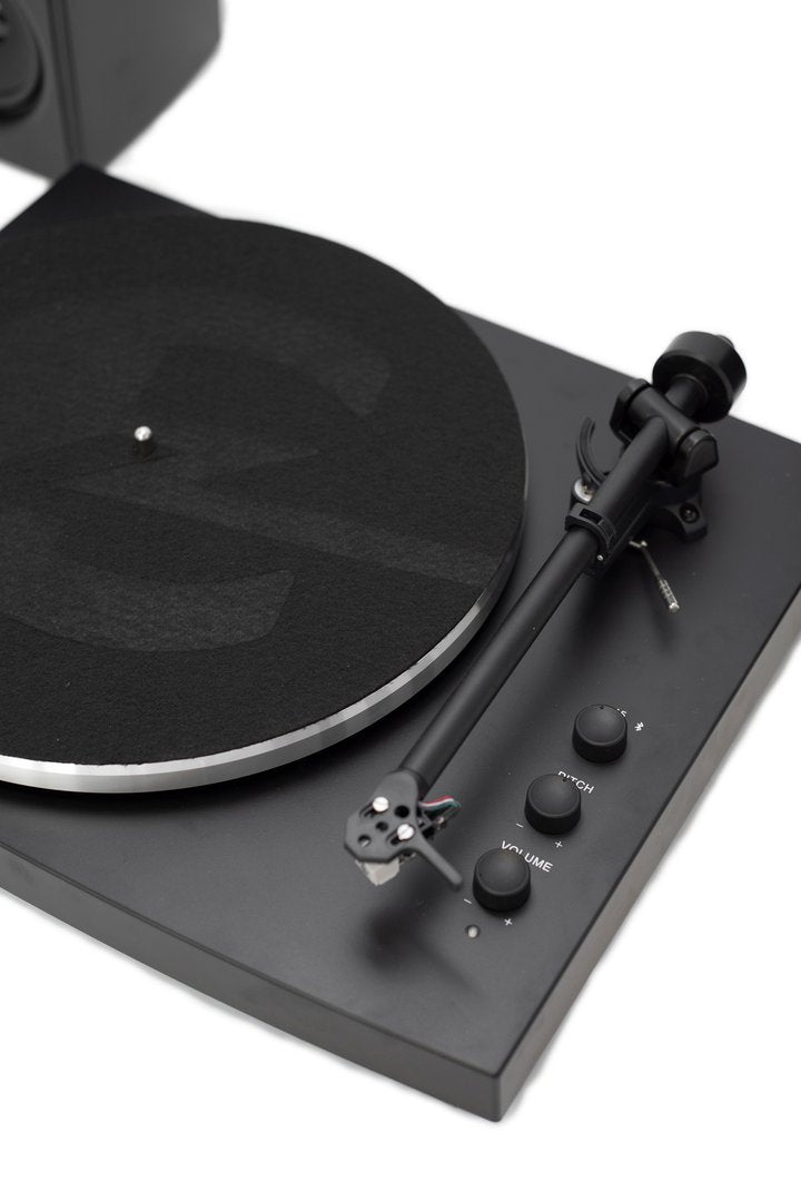 Crosley T150 Turntable with Speakers (Black)