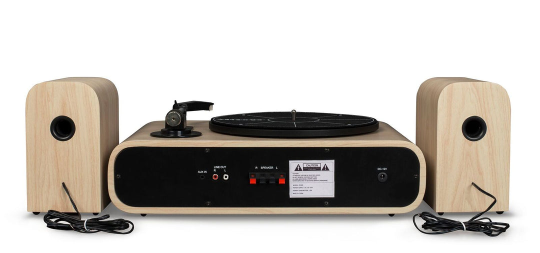 Crosley Gig Tocadiscos con Altavoces (Natural)