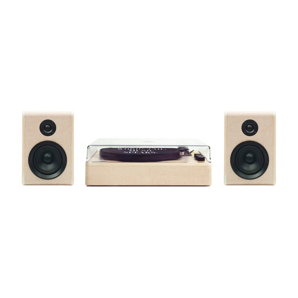 Crosley DEAN Sistema estéreo de tocadiscos (Arena Suave)