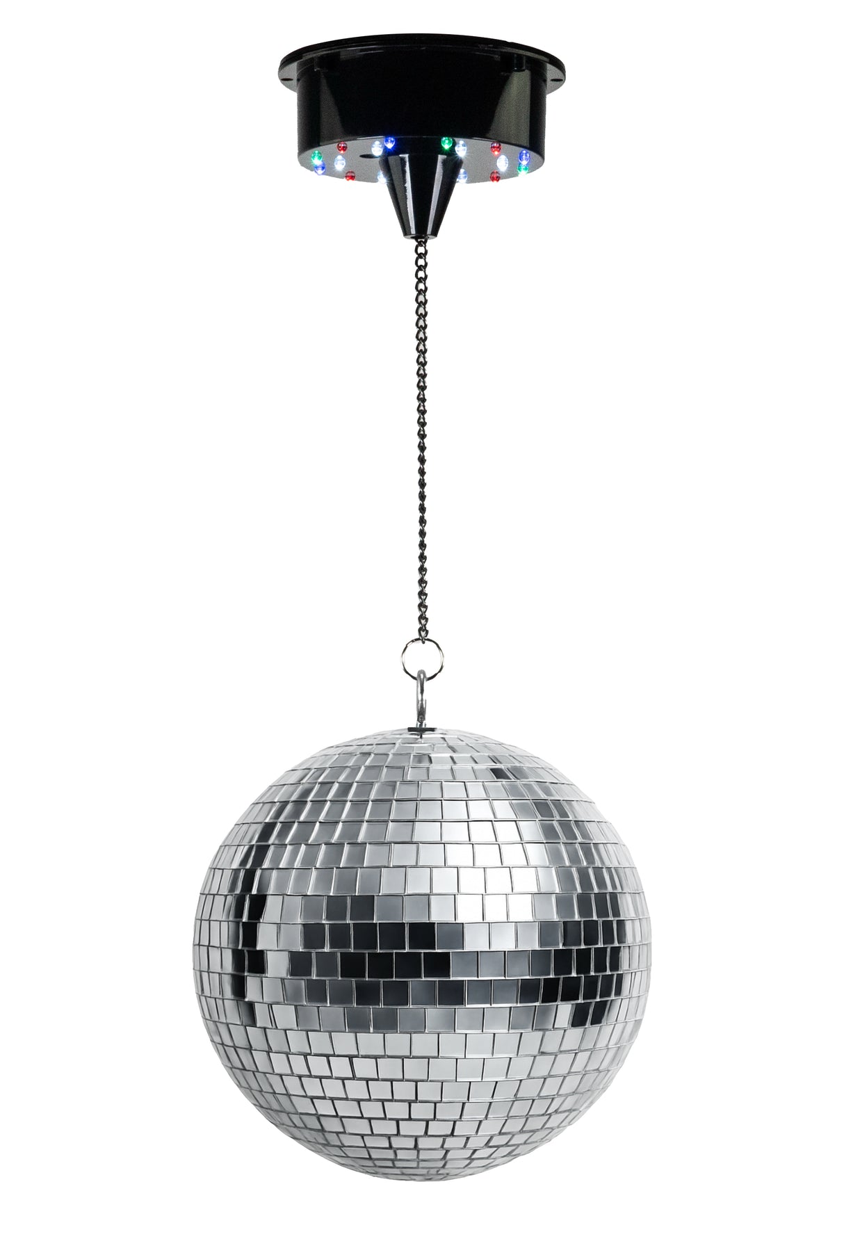 Marconi Battery-Powered MIrror Ball with LED (20 cm)