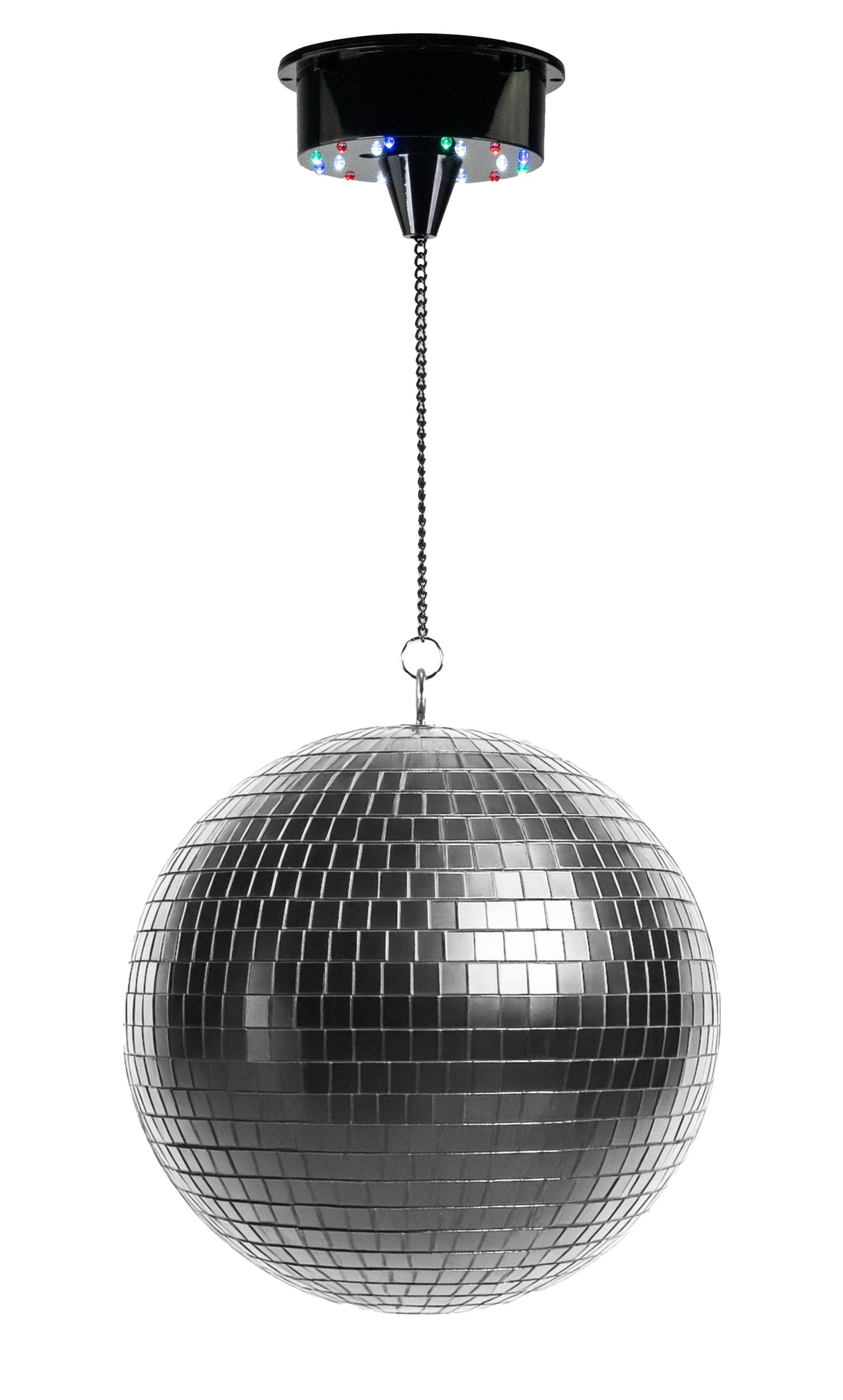Marconi Battery-Powered MIrror Ball with LED (30 cm)