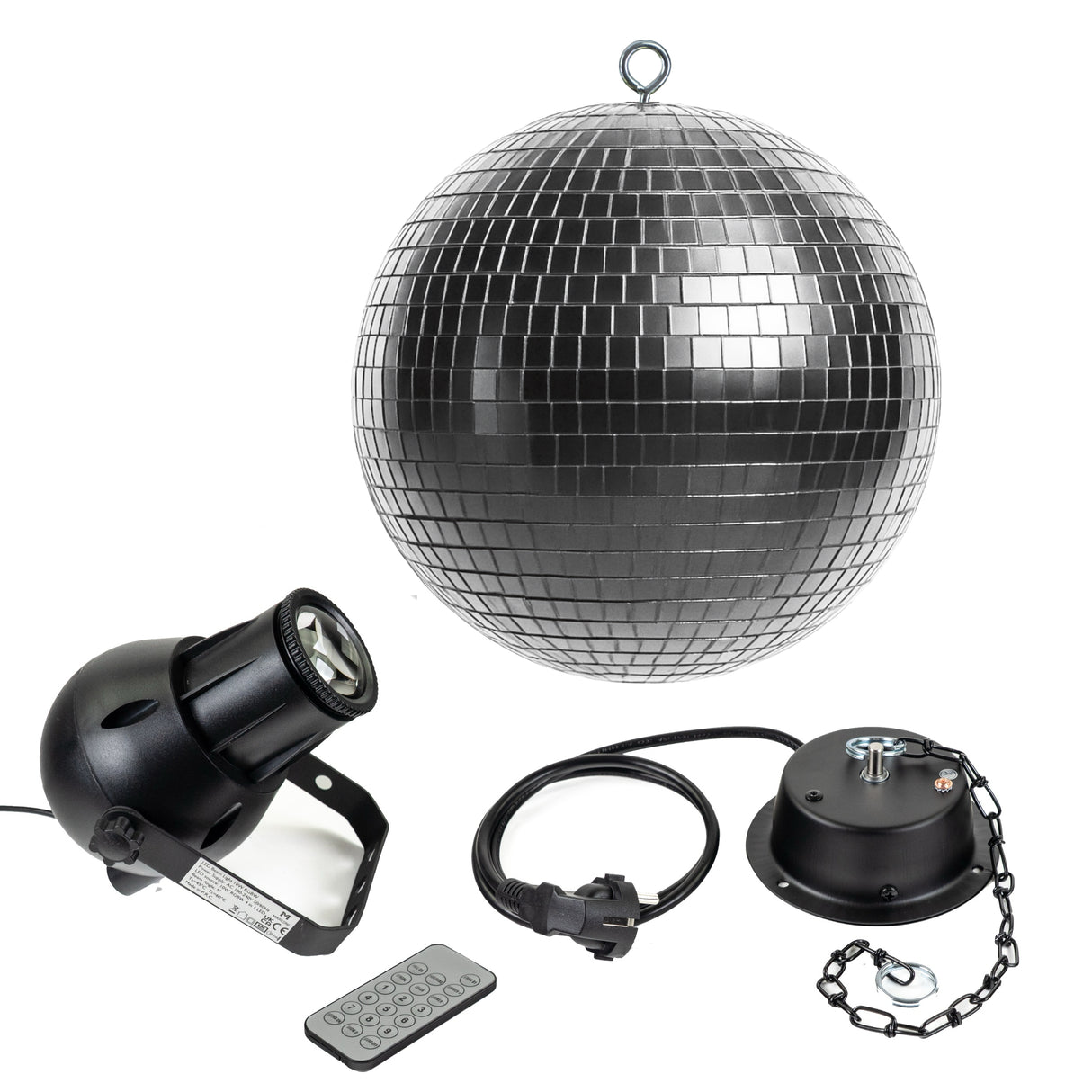 Marconi bola de discoteca con LED (30 cm)
