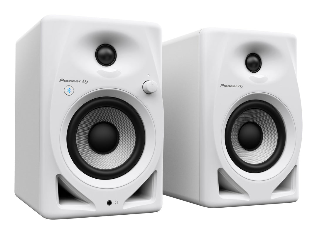 Pioneer DJ DM-40D-BT-W Monitores de Estudio con Bluetooth (Blanco)