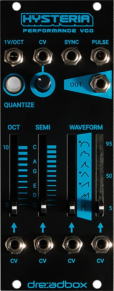 Dreadbox Hysteria Blacklight Módulo