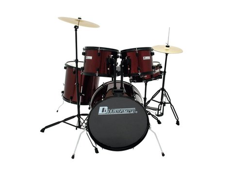 DiMavery DS-200 Set de batería, Negro