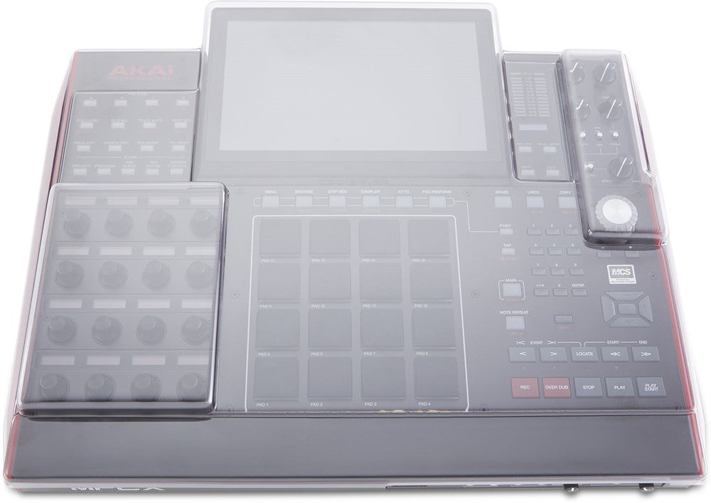 Funda de protección cover Decksaver para Akai MPC X y MPC X Retro