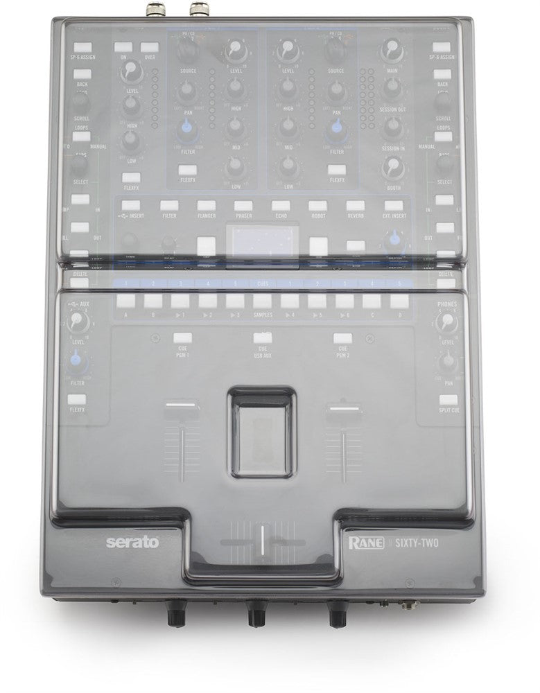 Cubierta de protección cover de Decksaver para Rane Sixty-Two
