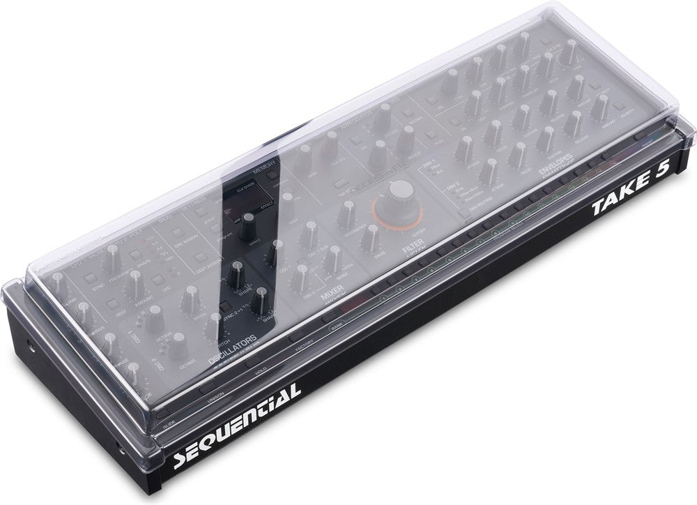Decksaver Protección cover para Sequential Take 5 / Oberheim TEO-5 Desktop