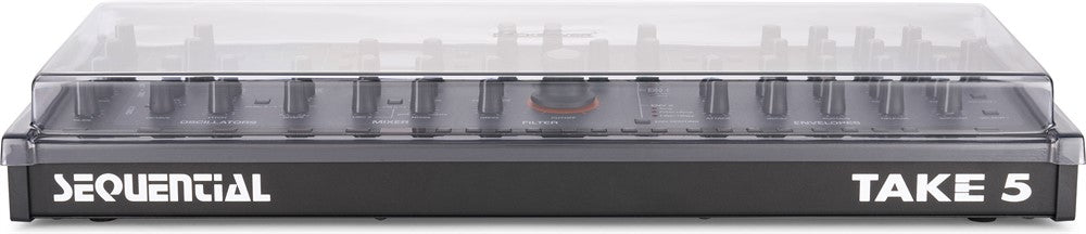 Decksaver Protección cover para Sequential Take 5 / Oberheim TEO-5 Desktop