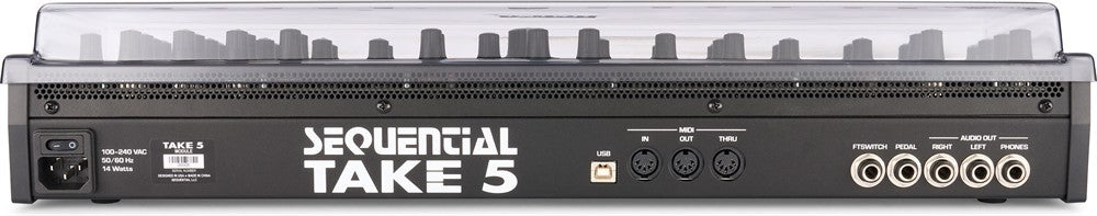 Decksaver Protección cover para Sequential Take 5 / Oberheim TEO-5 Desktop