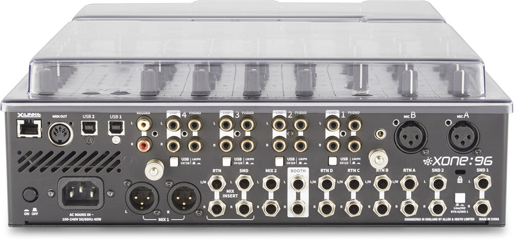 Decksaver Funda de protección cover para Allen & Heath Xone:96