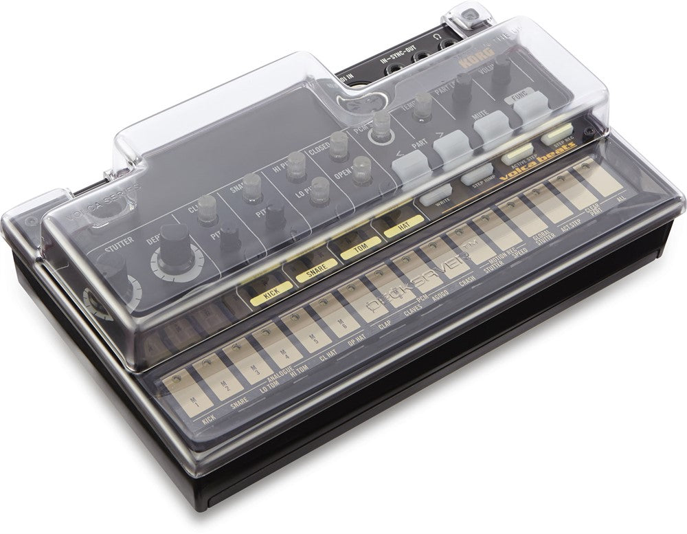 Decksaver Protección cover para Korg Volca Beats, Bass, FM, Teclas & Sample
