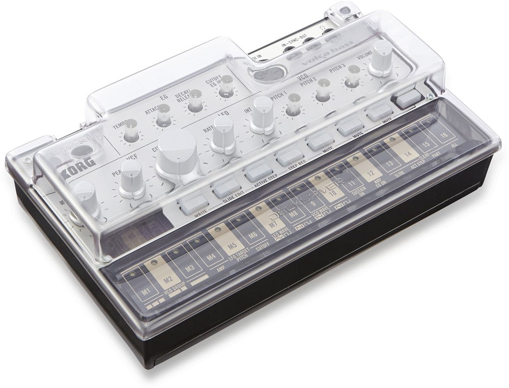 Decksaver Protección cover para Korg Volca Beats, Bass, FM, Teclas & Sample