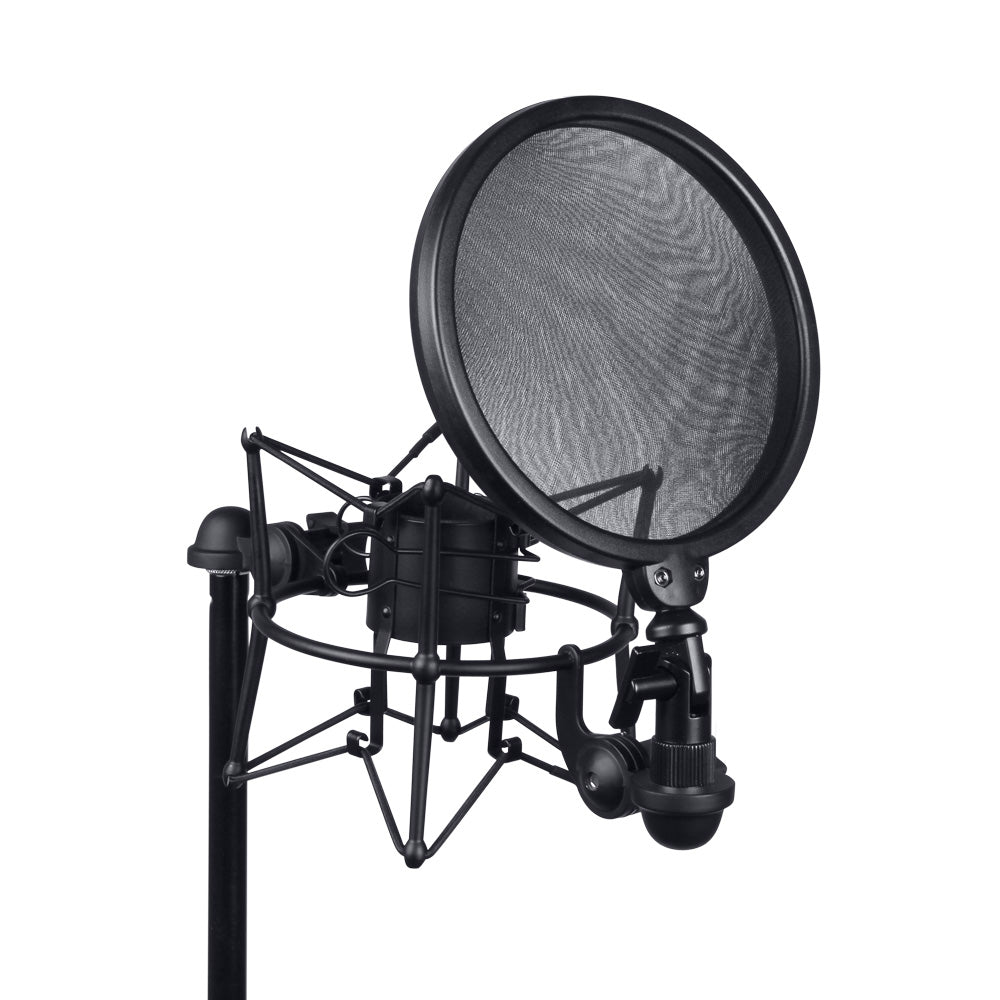 LD Systems DSM 400 Montura de Choque para Micrófono con Filtro Pop