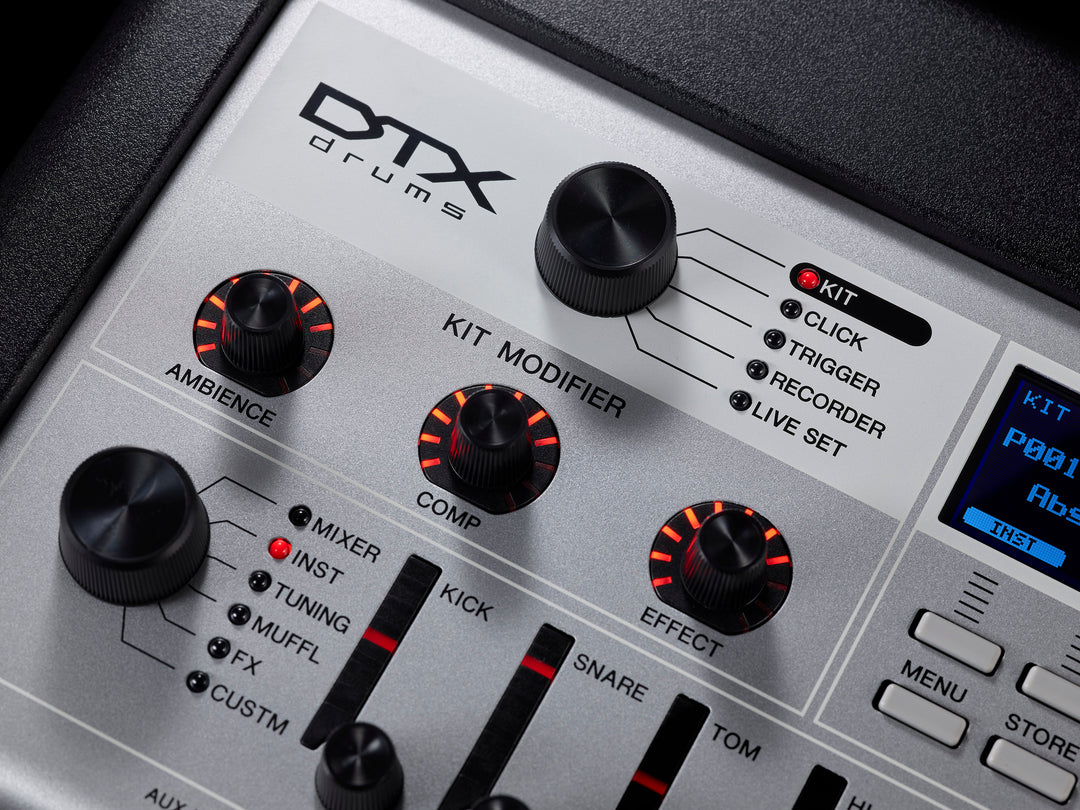 Yamaha DTX10K-M El-trommesæt (Black Forrest)