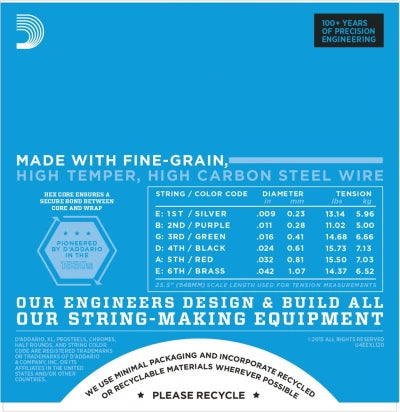 Daddario EXL120 Guitar Strings (Super Light 09-42)