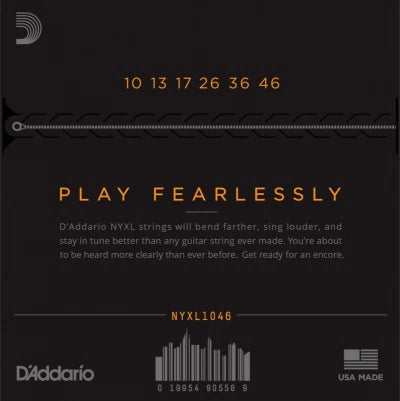 Daddario NYXL Guitar Strings (10-46)