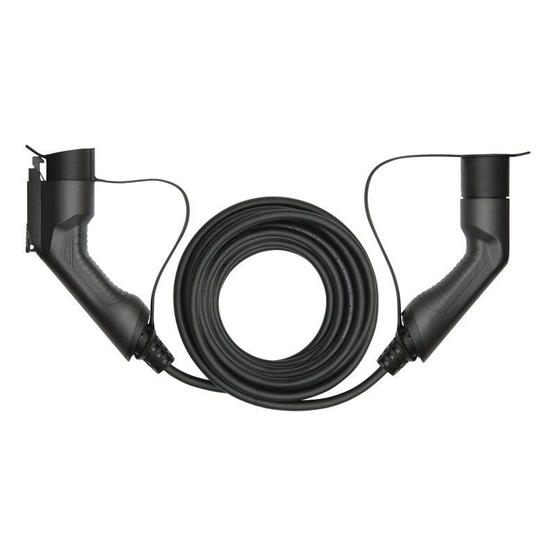 Deltaco e-Charge charger cable, Type 2 to Type 1, 1 phase, 16A, 7m