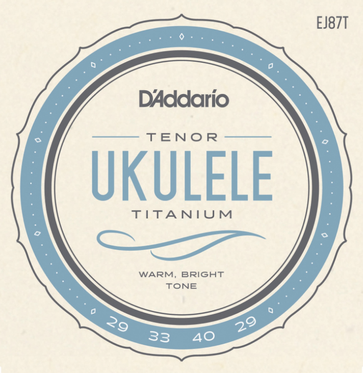 Daddario EJ87T Juego de Cuerdas para Ukelele Tenor