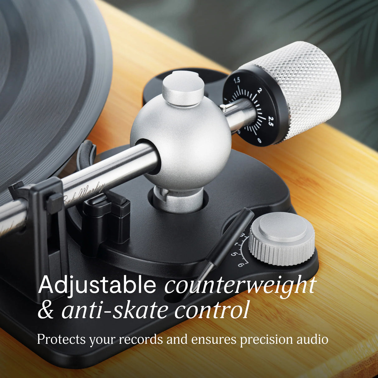 Casa de Marley Stir It Up Bluetooth Tocadiscos (Negro)