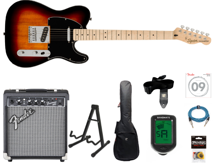Fender Squier Affinity Telecaster Paquete de Inicio (Sunburst)