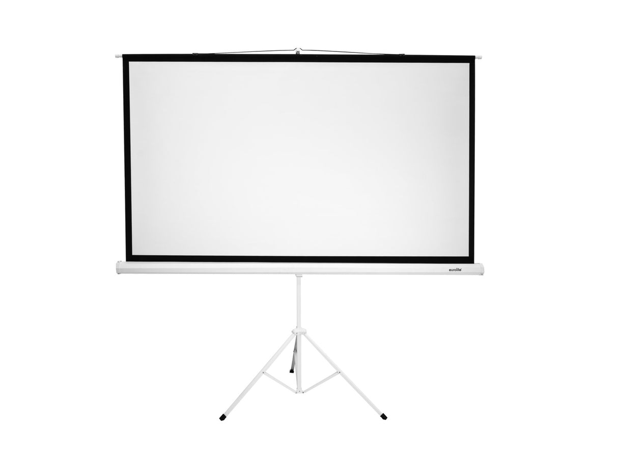 EUROLITE Projector screen with stand (16:9 2x1.125m)