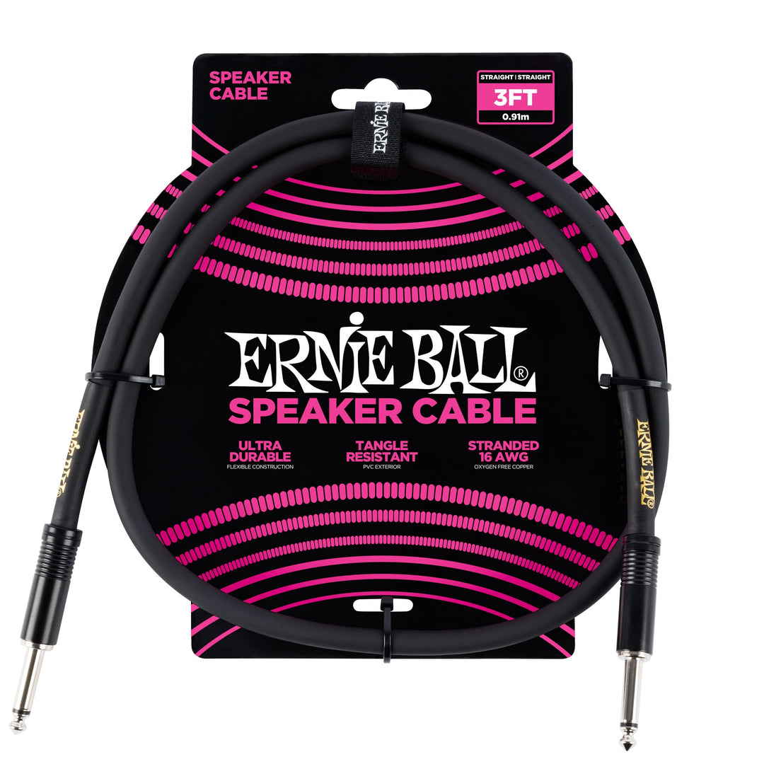 Ernie Ball 6071 Cable de Guitarras (90cm)