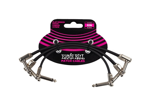 Ernie Ball 6221 Cable de Conexión 3-Pack (15cm)