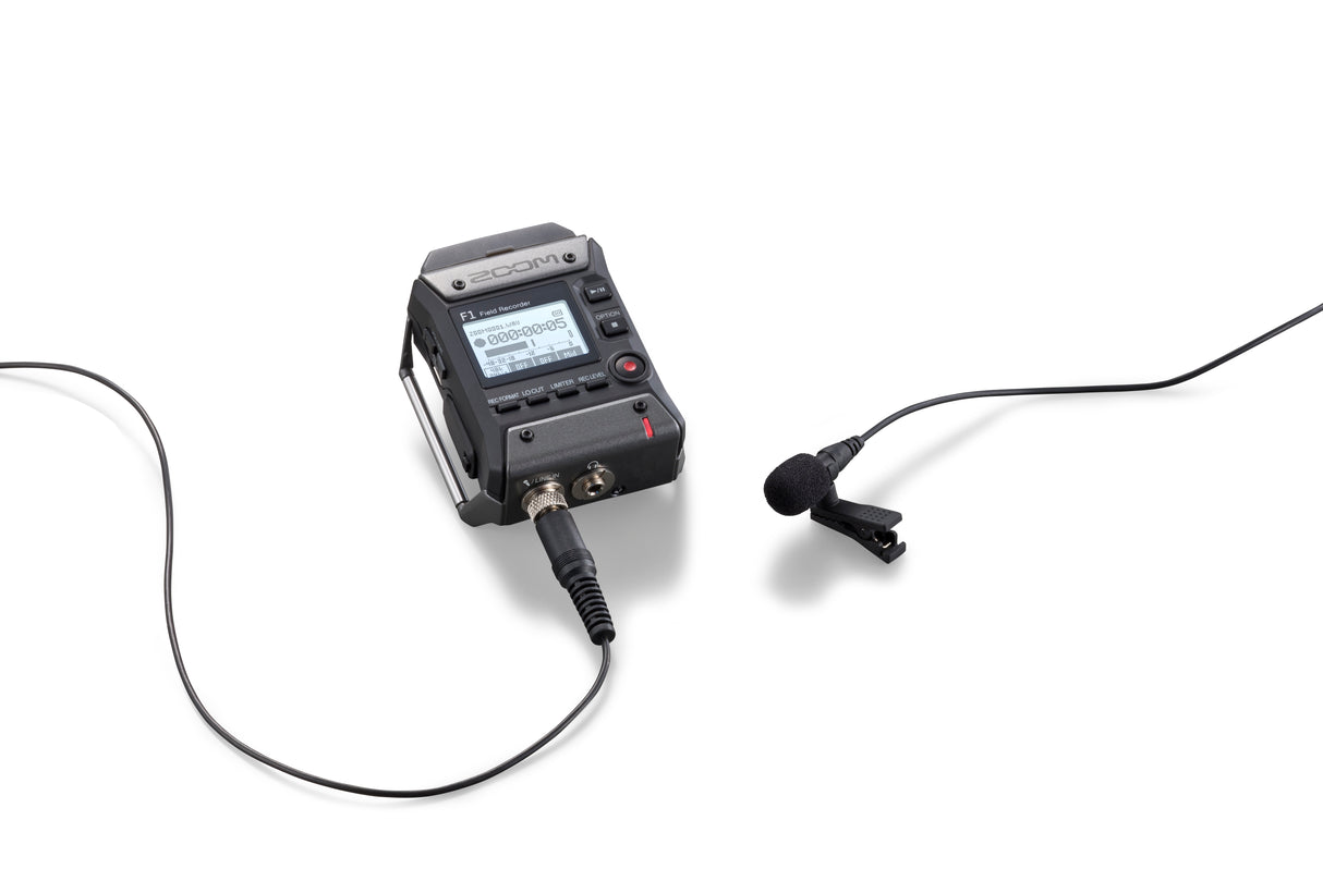 Zoom F1-LP Field Recorder + Lavalier microphone