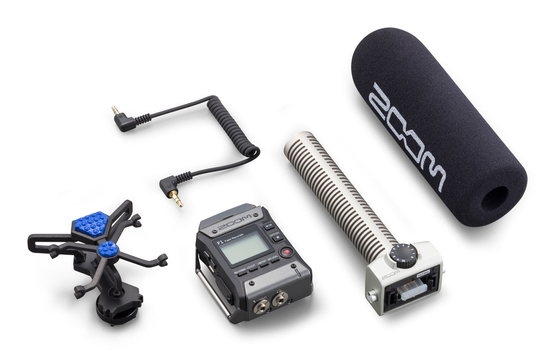 Zoom F1-SP Field Recorder + micrófono Shotgun