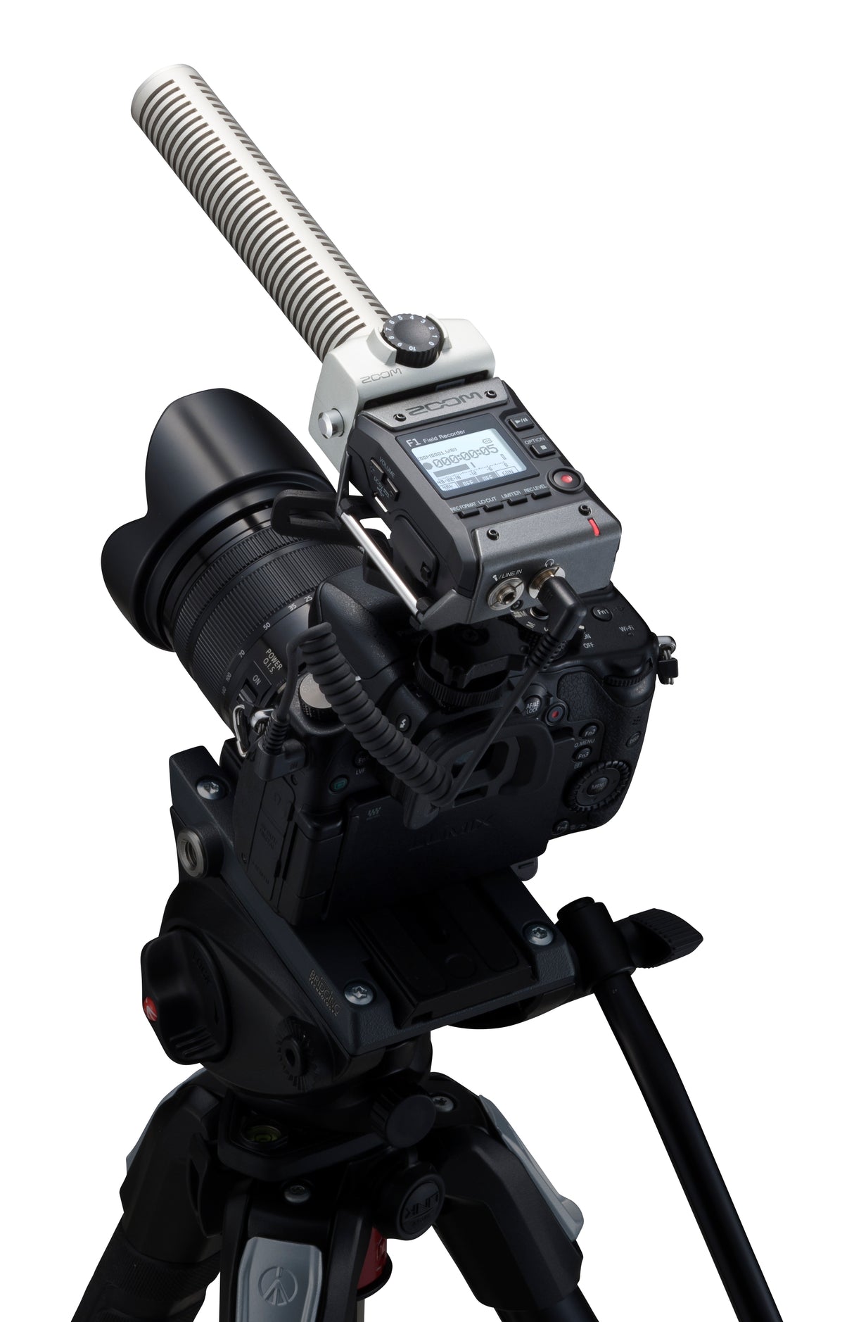 Zoom F1-SP Field Recorder + Shotgun Microphone