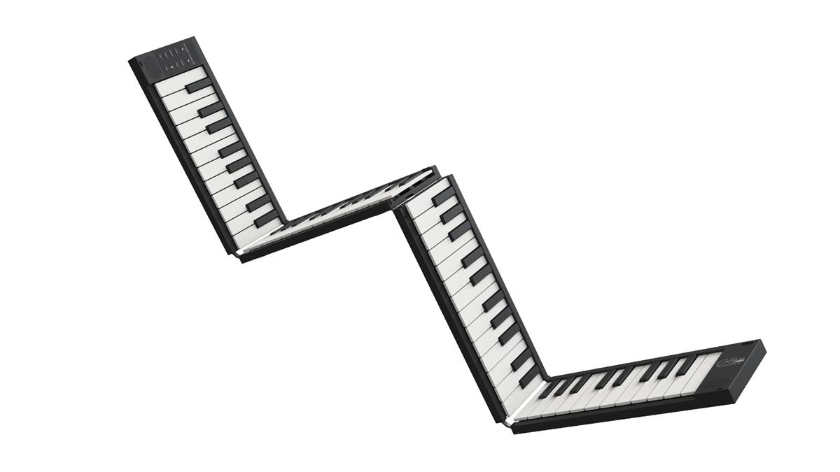 Carry-On Folding Piano 88 Teclados (Sort)