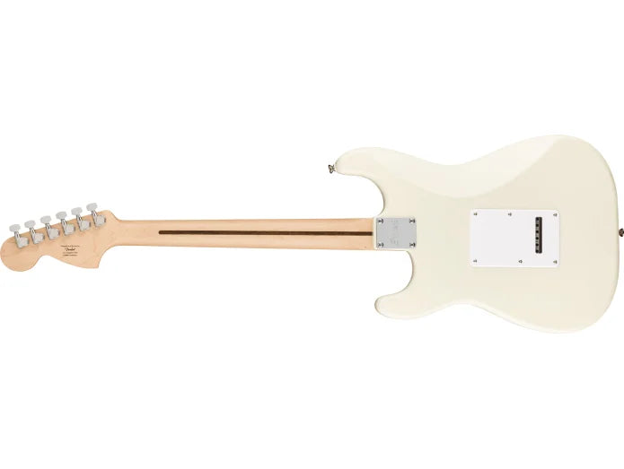 Fender Squier Affinity Stratocaster Guitarra eléctrica Paquete de Inicio (Olympic White)