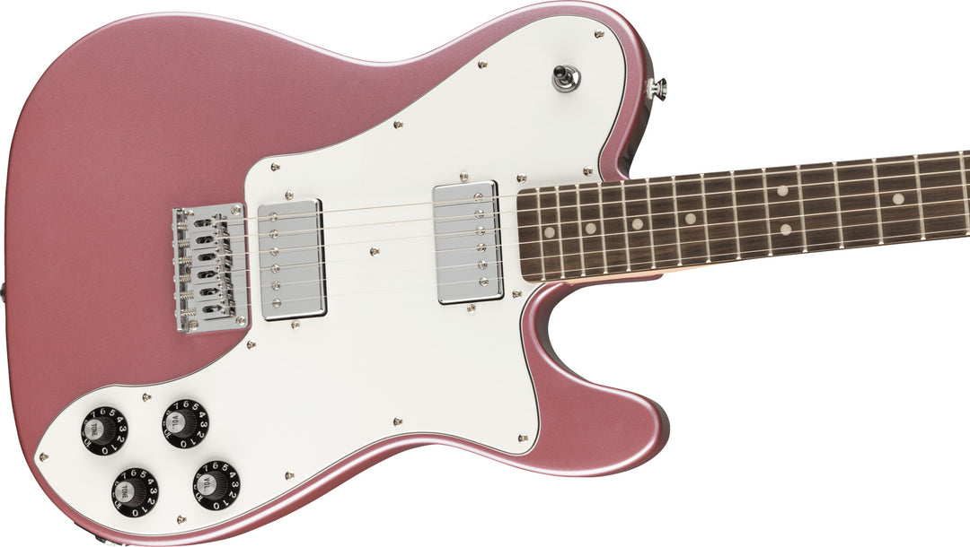 Fender Squier Affinity Telecaster Deluxe Guitarra eléctrica (Burgundy Mist)