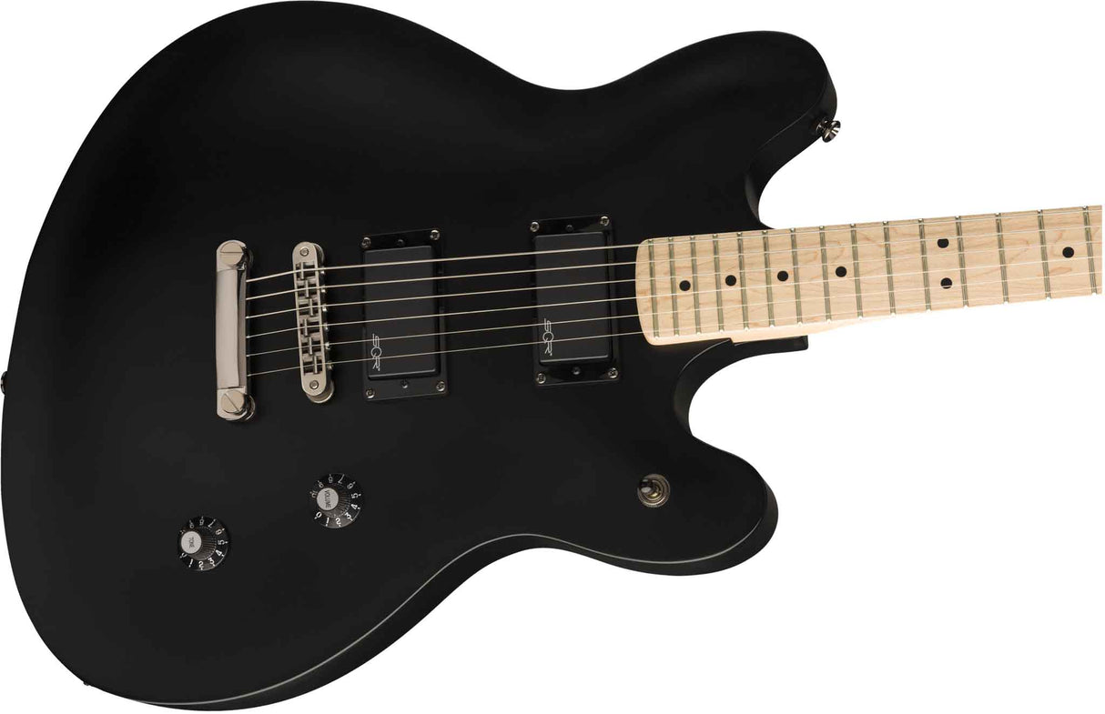 Fender Squier Contemporary Active Starcaster Guitarra eléctrica (Flat Black)